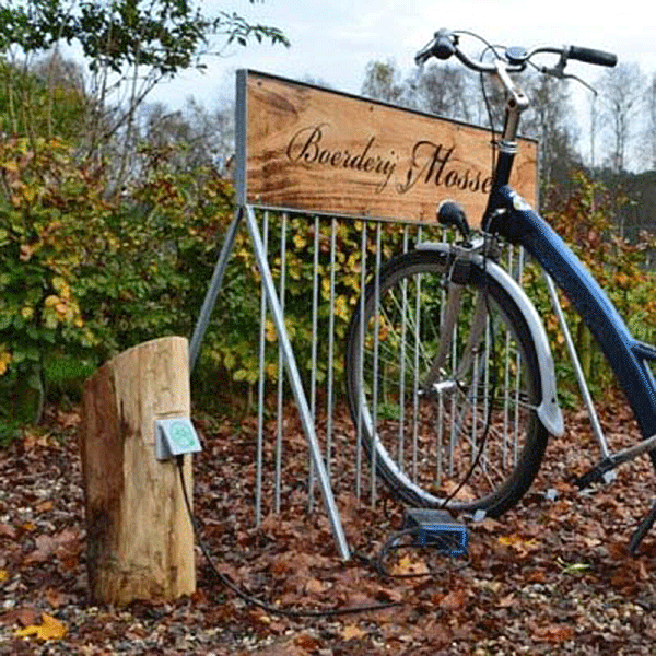 Timberlab fietslaadpunt Carico